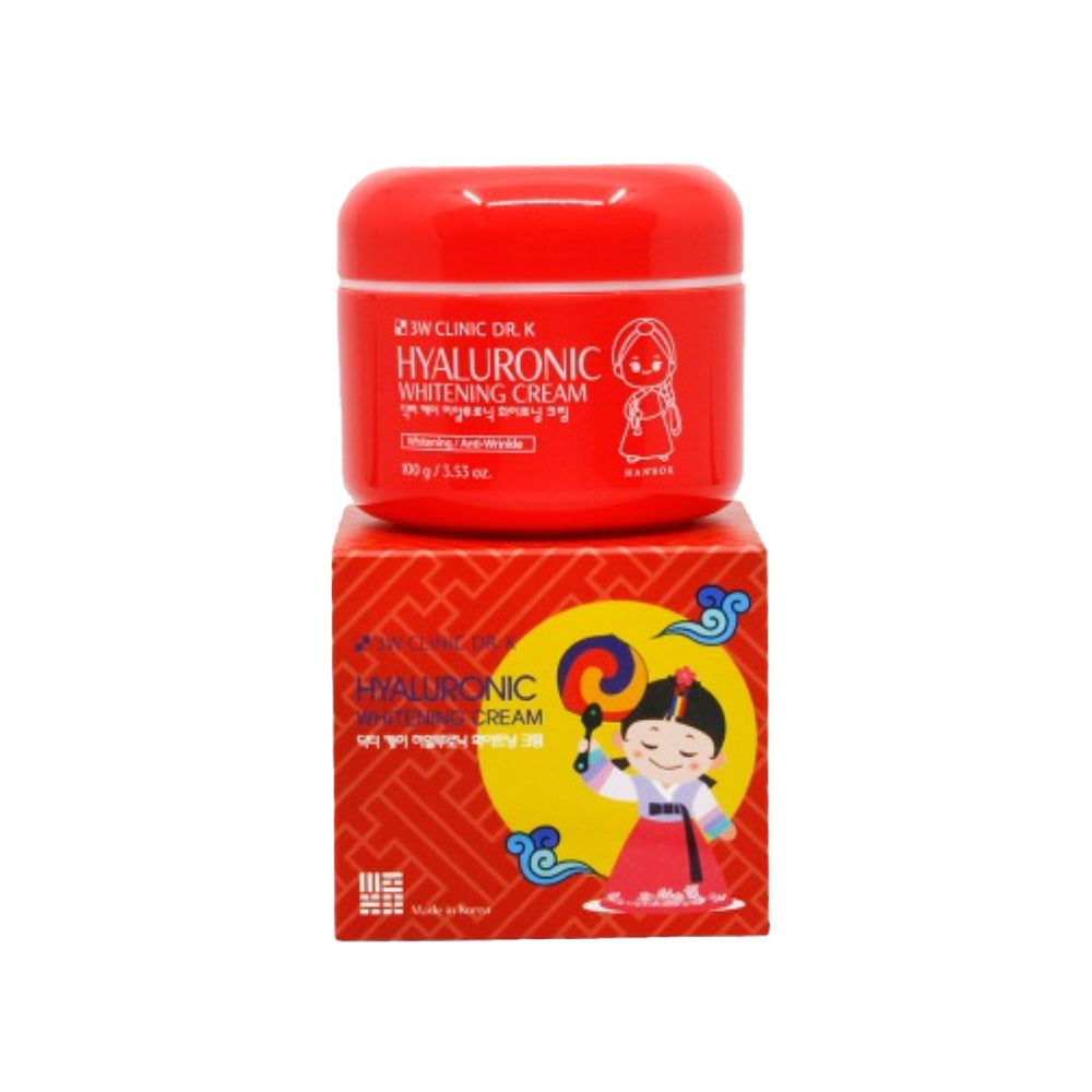 3W Clinic Dr. K Hyaluronic Whitening Cream 100ml