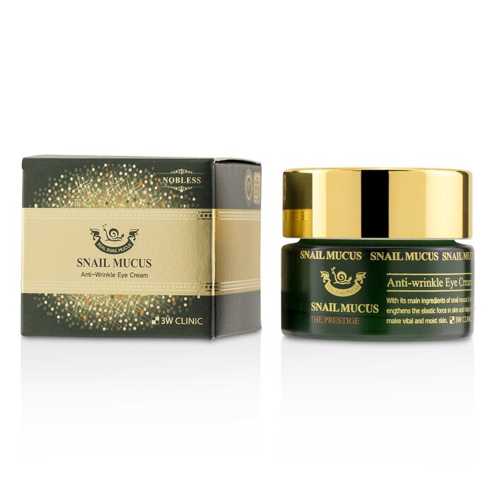 3W Clinic Snail Mucus Anti Wrinkle Eye Cream 30ml