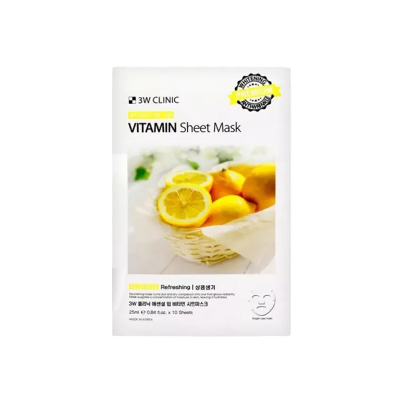 3W Clinic Vitamin Sheet Mask 25ml