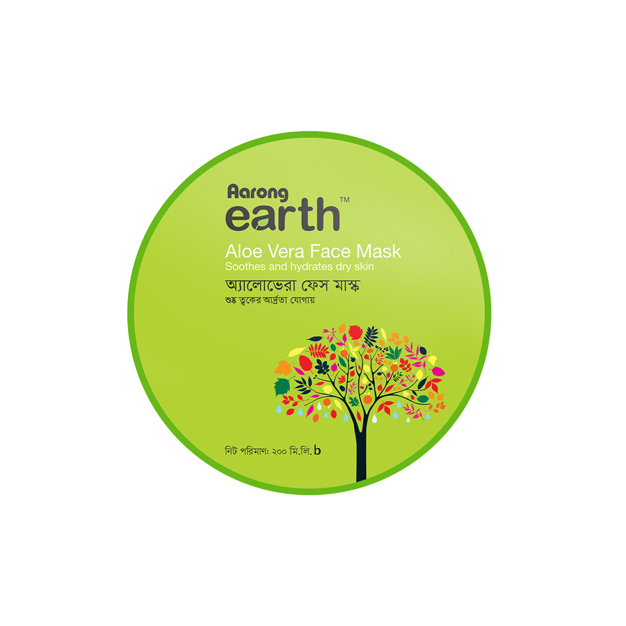 Aarong Earth Aloe Vera Face Mask 200ml
