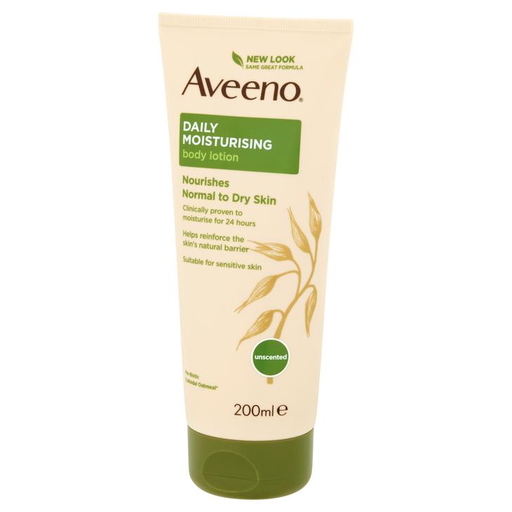 Aveeno Daily Moisturising Body Lotion for Normal to Dry Skin 200ml
