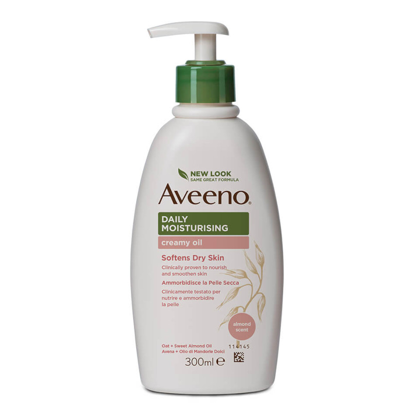 Aveeno Daily Moisturising Creamy Oil for Normal To Dry Skin 300ml