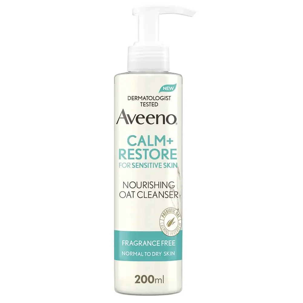 Aveeno Face Calm and Restore Cleanser 200ml
