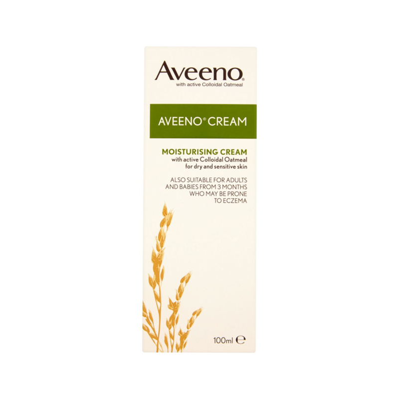 Aveeno Moisturising Cream With Active Colloidal Oatmeal 100ml