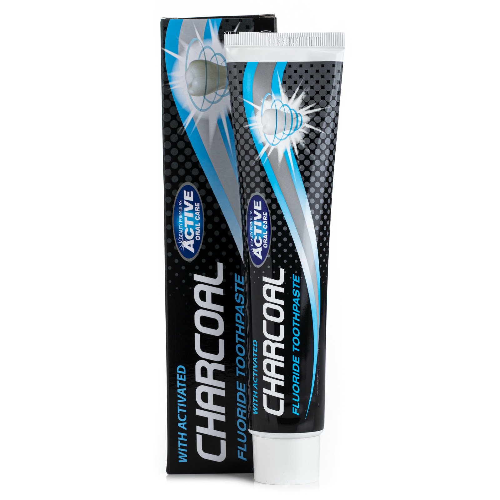 Beauty Formulas Toothpaste with Activated Charcoal 125ml