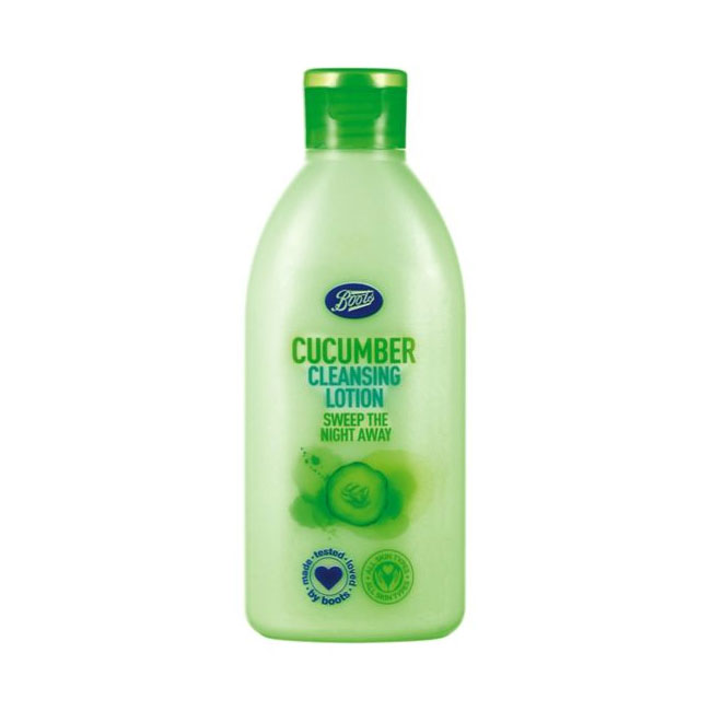 Boots Cucumber Cleansing Lotion Sweep the Night Away 150ml