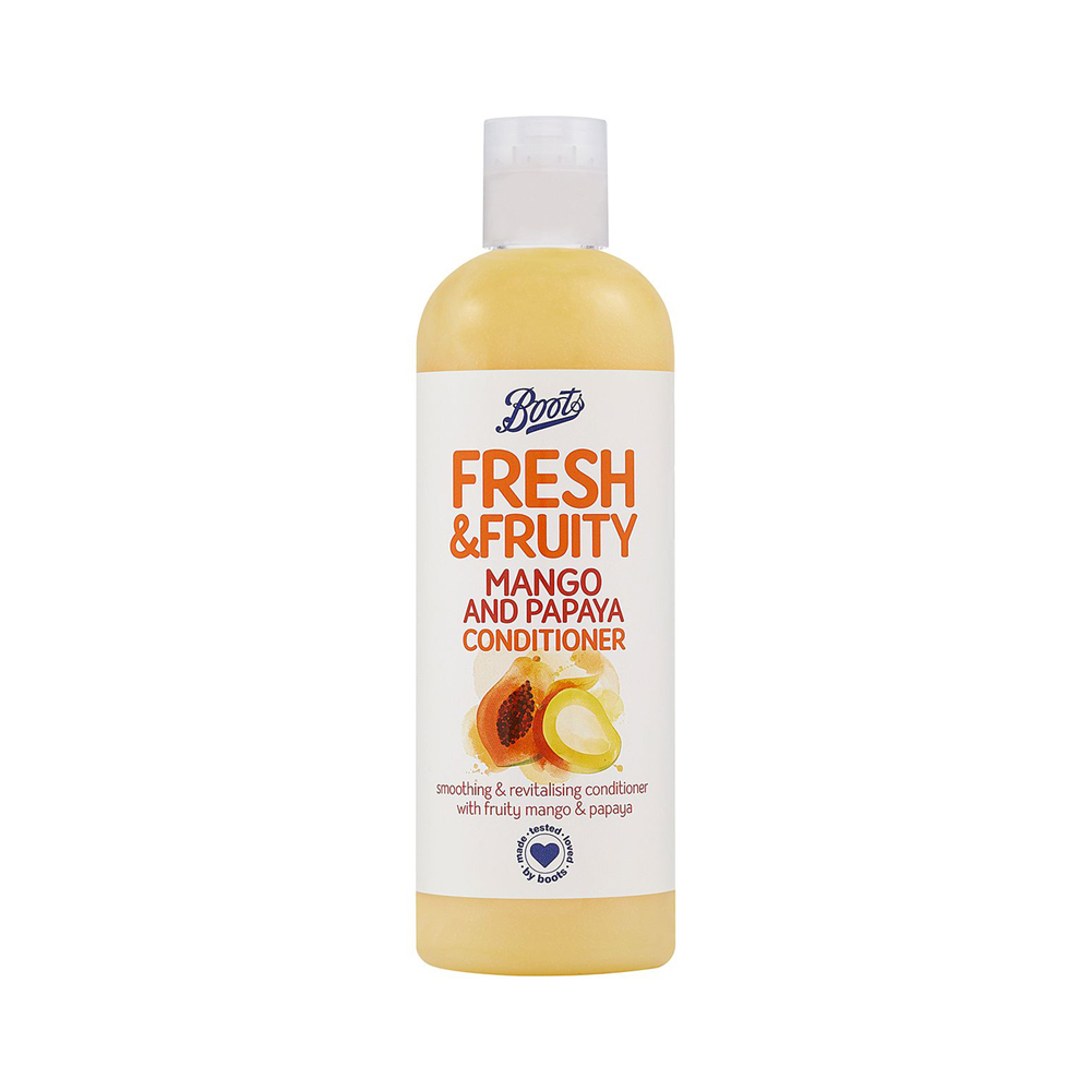 Boots Fresh & Fruity Mango & Papaya Conditioner 500ml
