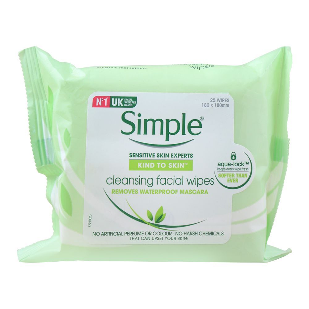 Boots Simply Sensitive Facial Wipes 25 pcs