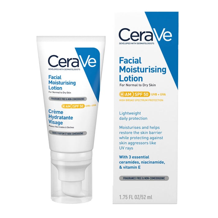 CeraVe AM Facial Moisturising Lotion SPF 50 - 52ml