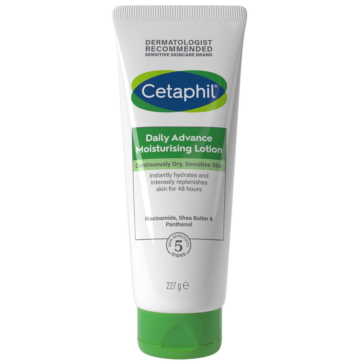 Cetaphil Daily Advance Moisturising Lotion For Dry & Sensitive Skin 227g