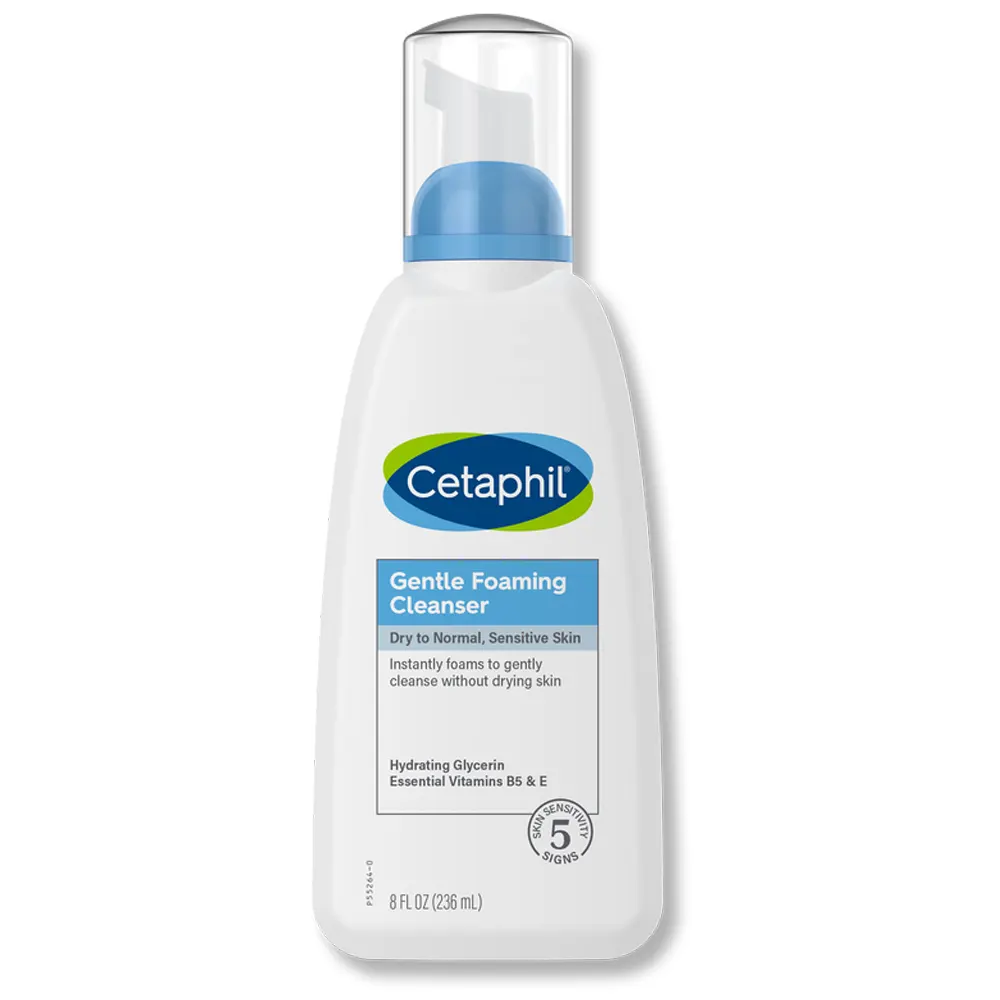 Cetaphil Gentle Foaming Cleanser for Dry to Normal Sensitive Skin 236ml