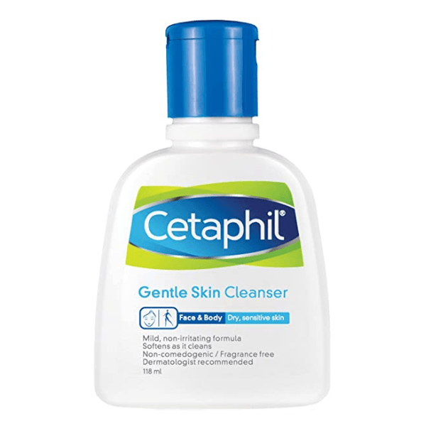 Cetaphil Gentle Skin Cleanser for Face & Body All Skin Types 118ml
