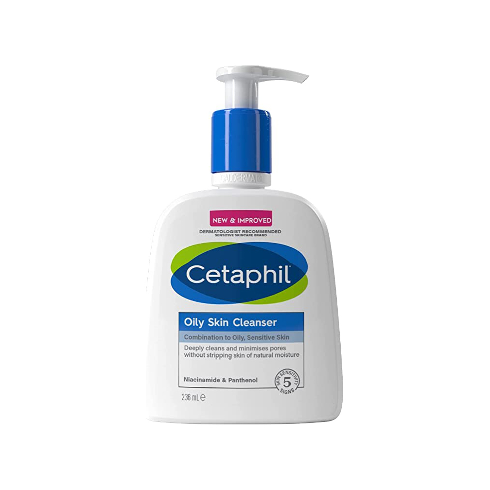 Cetaphil Oily Skin Cleanser For Combination To Oily Sensitive Skin 236ml