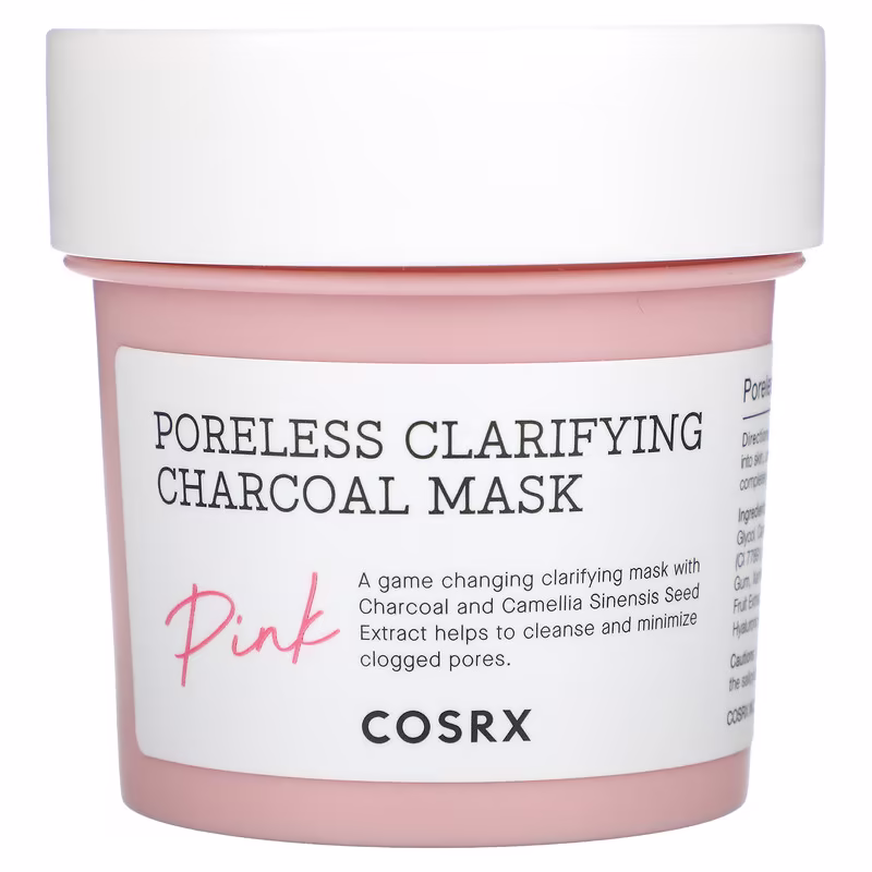 COSRX Poreless Clarifying Charcoal Mask Pink 110g