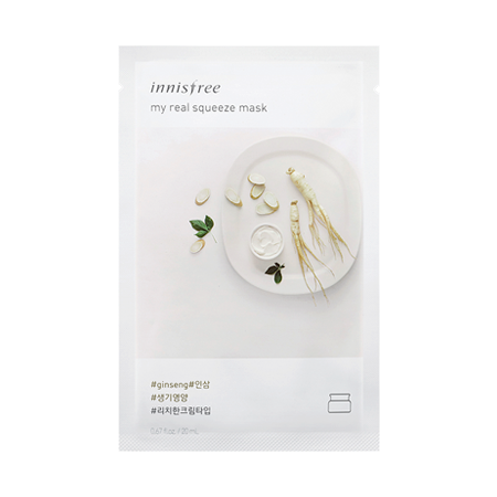 Innisfree My Real Ginseng Sheet Mask 20ml