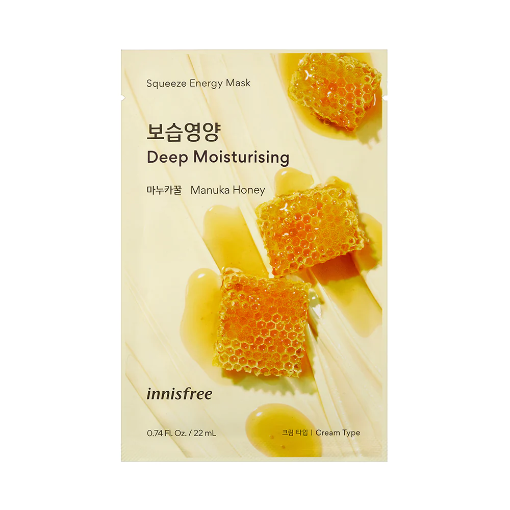 Innisfree My Real Manuka Honey Sheet Mask 22ml