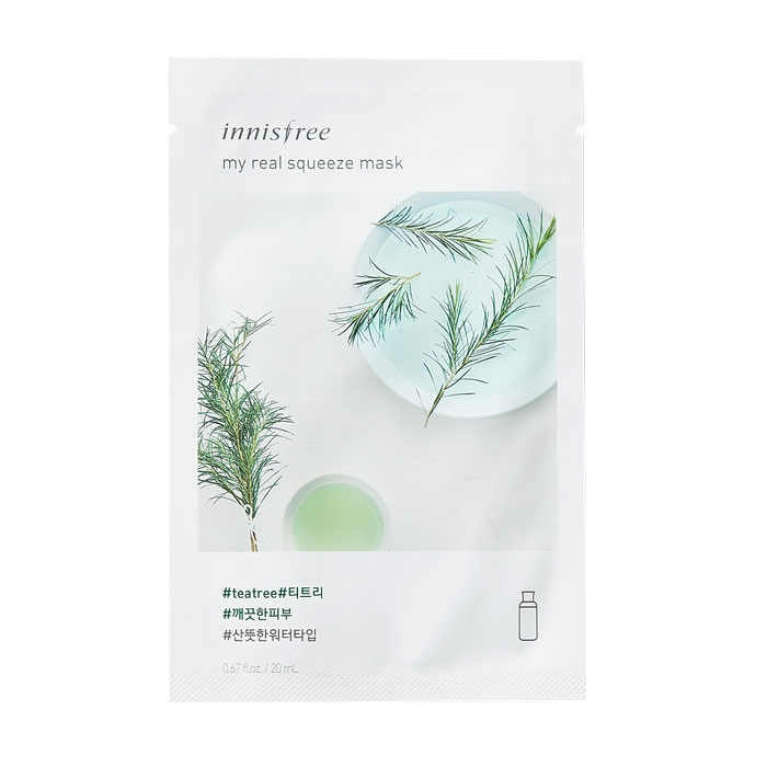 Innisfree My Real Tea Tree Sheet Mask 22ml