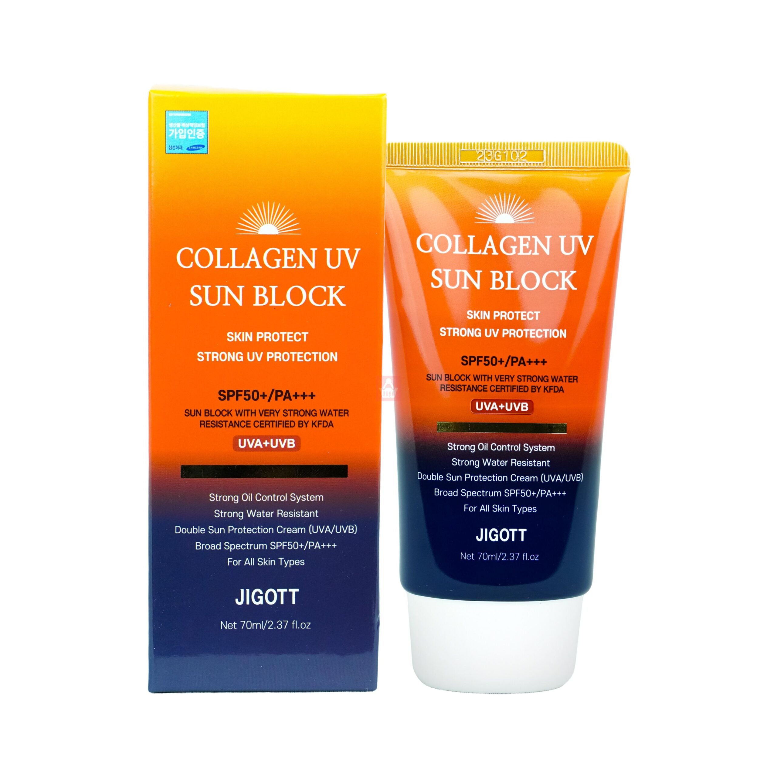 Jigott Collagen UV Sun Block SPF50+ PA+++ - 70ml