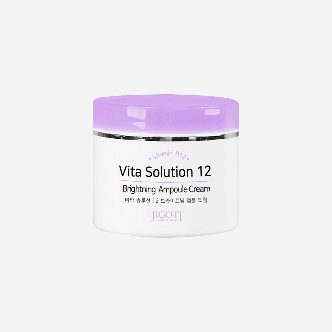 Jigott Vita Solution 12 Brightening Ampoule Cream 100ml