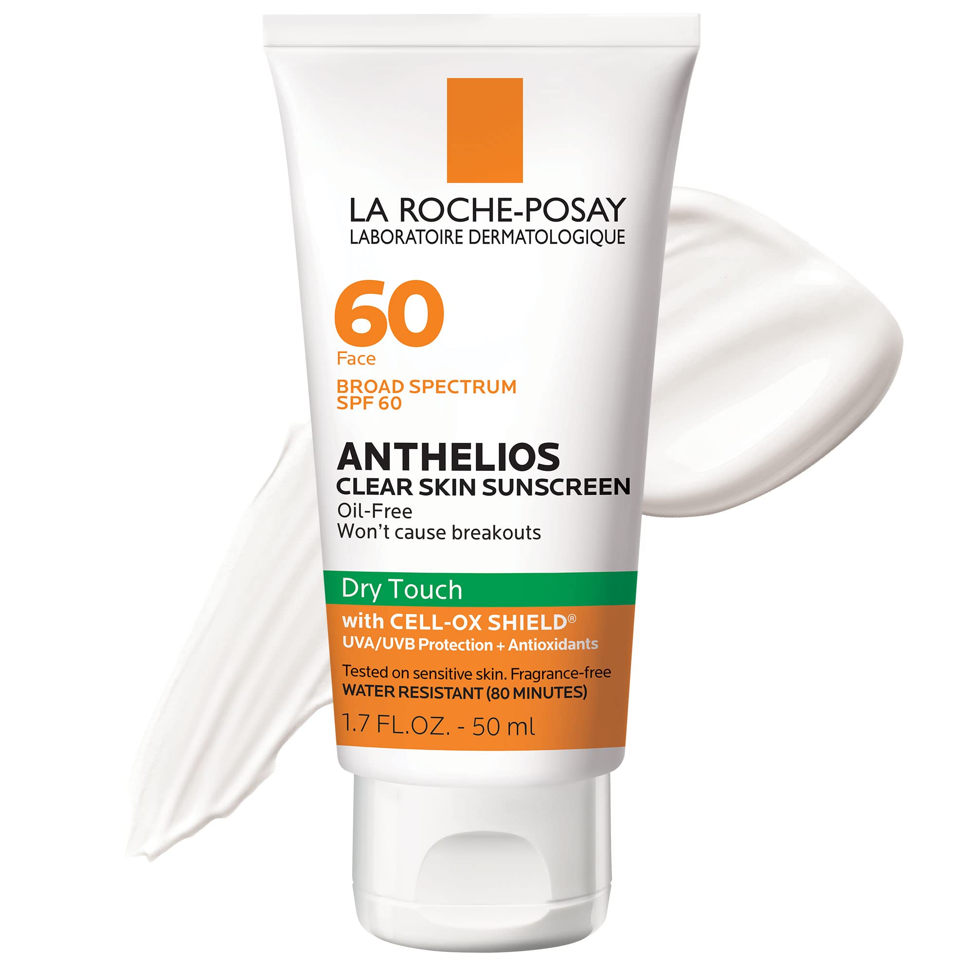 La Roche Posay Anthelios Dry Touch Clear Skin Sunscreen SPF 60 - 50ml