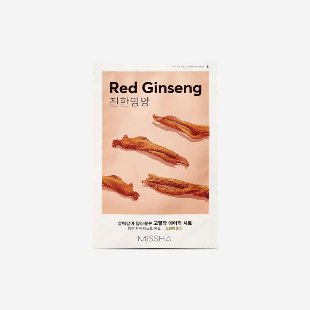 Missha Airy Fit Red Ginseng Sheet Mask 19gm