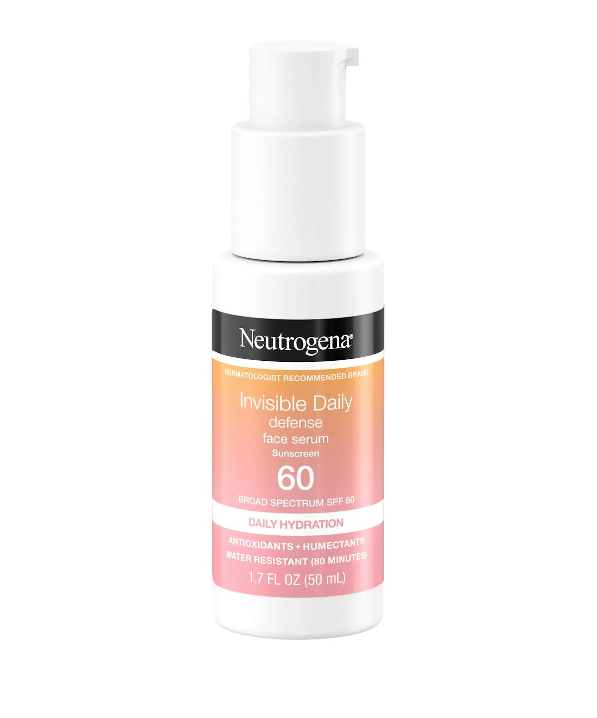 Neutrogena Invisible Daily Defense Face Serum SPF 60+ - 50ml