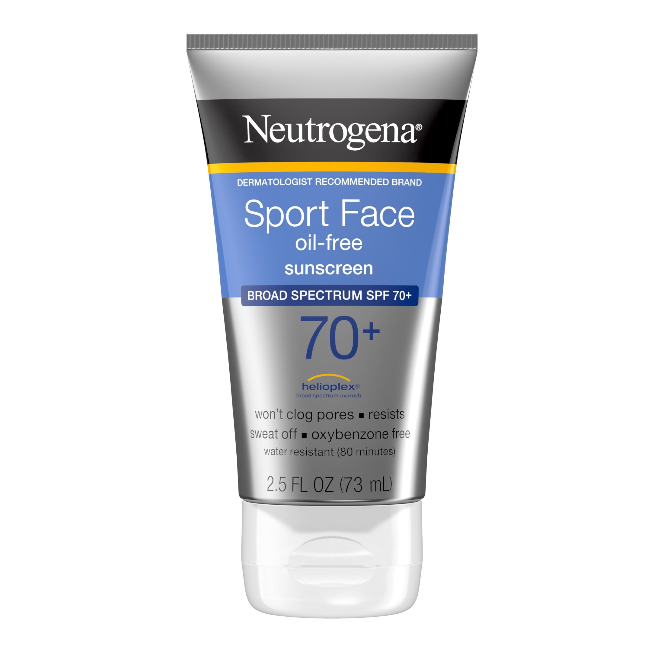 Neutrogena Sport Face Oil Free Sunscreen SPF 70+ - 73ml