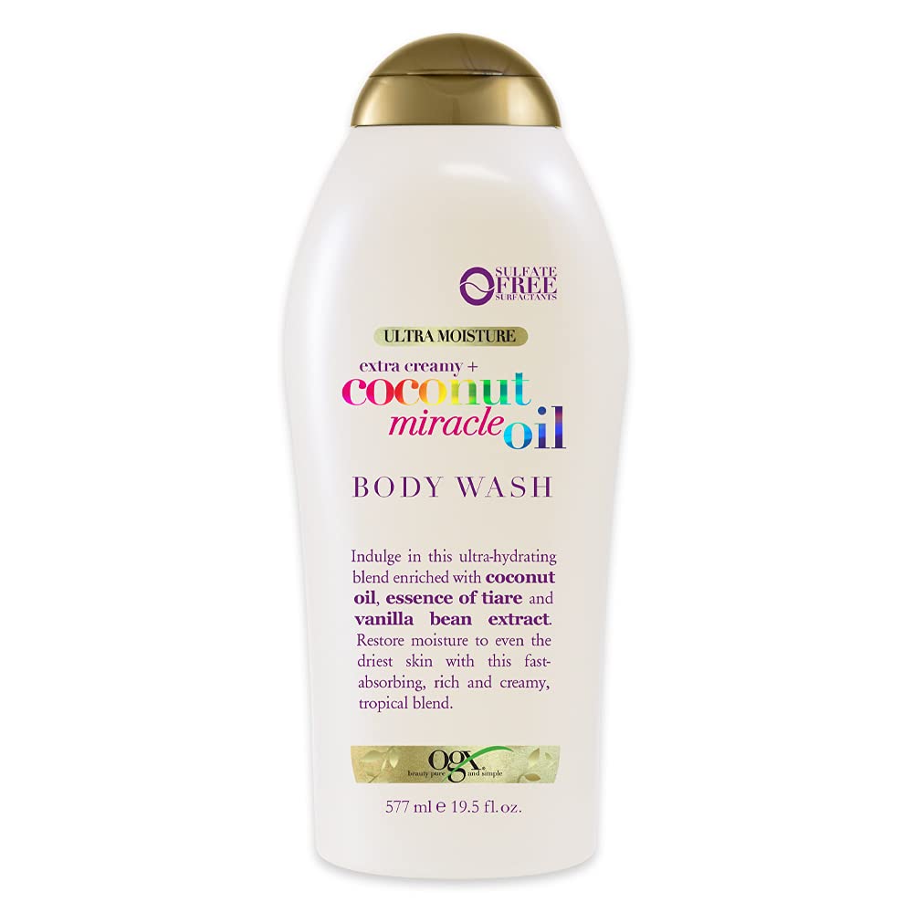 OGX Extra Creamy + Coconut Miracle Oil Ultra Moisture Body Wash 577ml