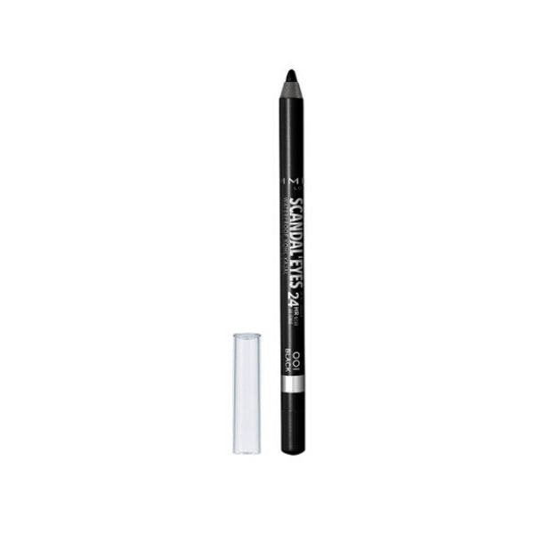 Rimmel Scandaleyes Waterproof Kohl Kajal- 001 Black