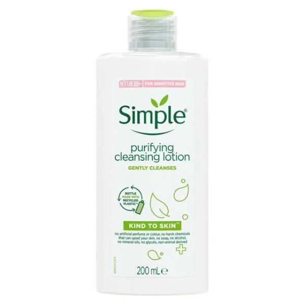 Simple Kind to Skin Purifying Cleansing Lotion 200ml