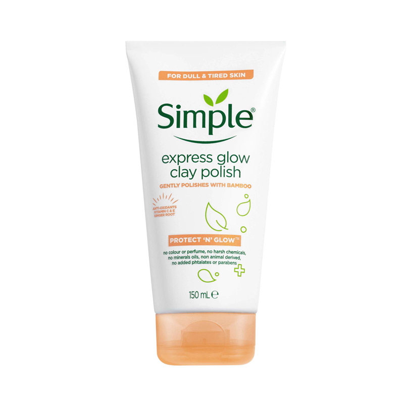 Simple Protect N Glow Express Glow Clay Polish 150ml