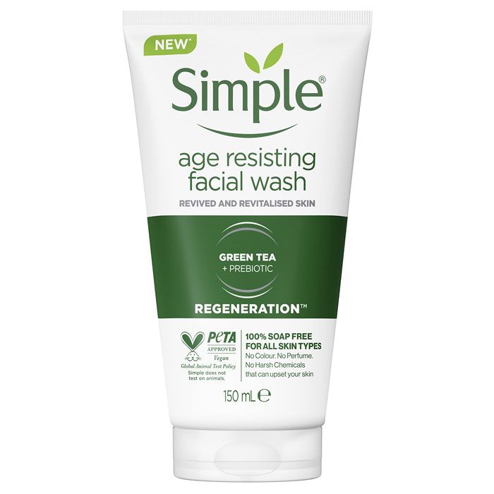 Simple Regeneration Age Resisting Facial Wash 150 ml