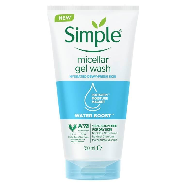 Simple Water Boost Micellar Gel Wash 150ml