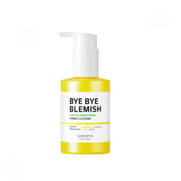 Some By Mi Bye Bye Blemish Vita Tox Brightening Bubble Cleanser 120ml