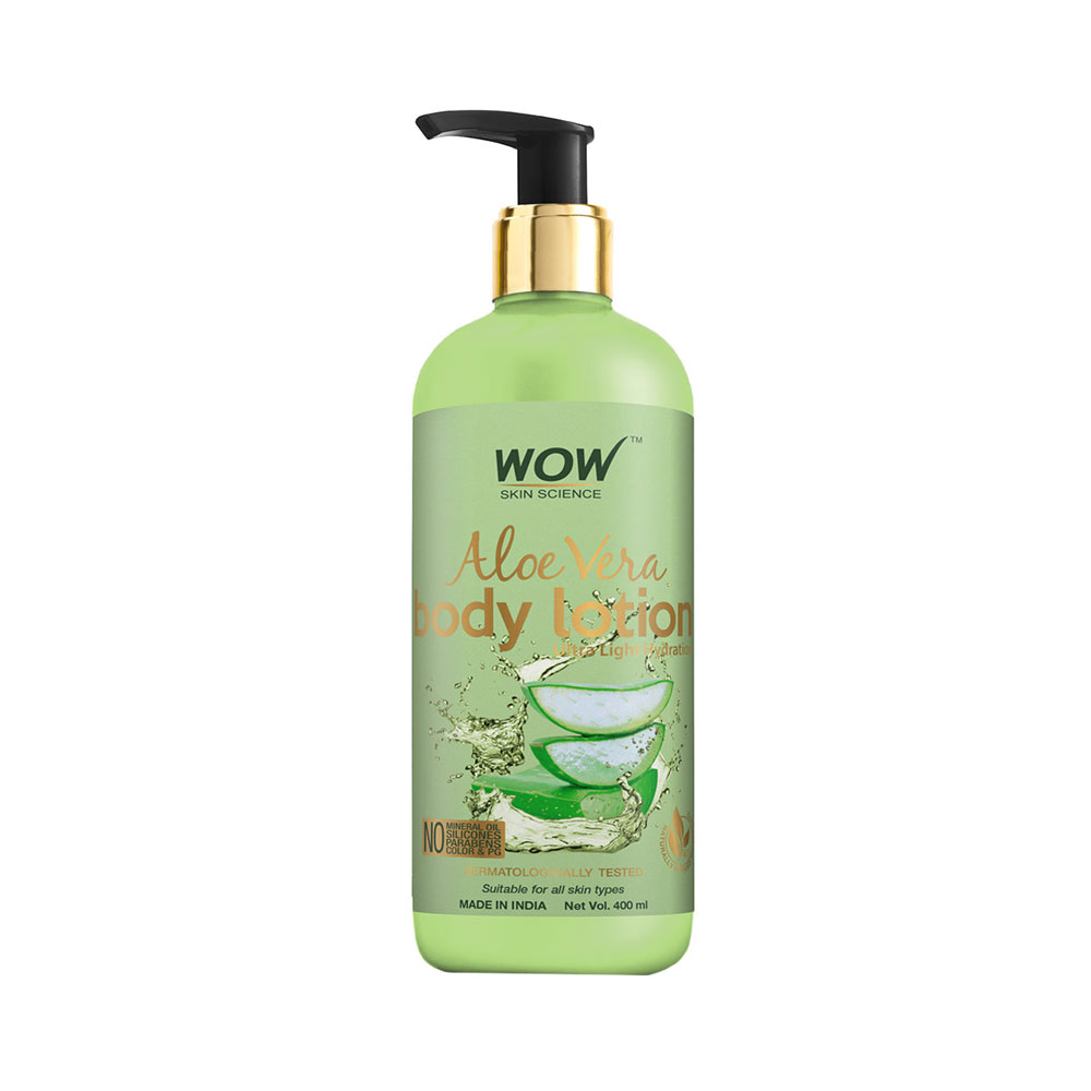WOW Skin Science Aloe Vera Body Lotion 400ml