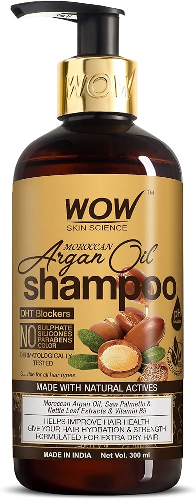 WOW Skin Science Argan Oil Shampoo 300ml