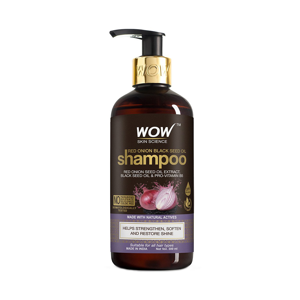 WOW Skin Science Onion Red Seed Oil Shampoo 300ml