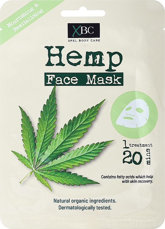Xpel XBC Hemp Face Mask 24g